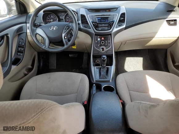 2015 Hyundai Elantra Limited with VIN 5NPDH4AE0FH644458, listed as a Copart auction lot 50271545 with 114,160 mi miles and Salvage Title. Bid and sale history available at carsss.com. Image 8.