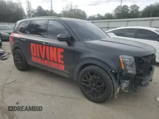 2022 Kia Telluride EX with VIN 5XYP34HC2NG301981, listed as a Copart auction lot 86183774 with 70,373 mi miles and Salvage title. Bid and sale history available at DreamBid. Image 4.