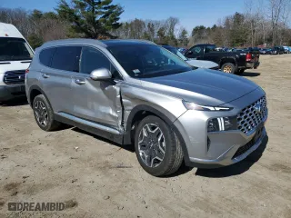 2023 Hyundai Santa Fe Hybrid Limited with VIN 5NMS5DA12PH012055, listed as a Copart auction lot 46450894 with 17,916 mi miles. Bid and sale history available at carsss.com. Image 4.