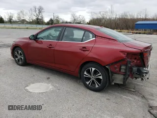 2021 Nissan Sentra SV with VIN 3N1AB8CVXMY284899, listed as a Copart auction lot 50820435 with 77,070 mi miles and Salvage Title. Bid and sale history available at carsss.com. Image 2.