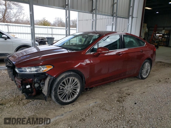 2014 Ford Fusion SE with VIN 3FA6P0H9XER168041, listed as a Copart auction lot 47050855 with 53,229 mi miles and Clean Title. Bid and sale history available at carsss.com. Image 1.
