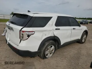 2022 Ford Explorer with VIN 1FMSK7BH7NGB30639, listed as a Copart auction lot 55044715 with 15,882 mi miles and Salvage title. Bid and sale history available at DreamBid. Image 3.