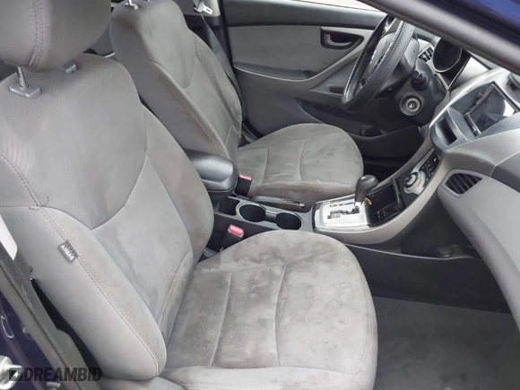 2012 Hyundai Elantra Limited with VIN 5NPDH4AE2CH110910, listed as a IAAI auction lot 41973419 with 156,547 mi miles. Bid and sale history available at carsss.com. Image 5.