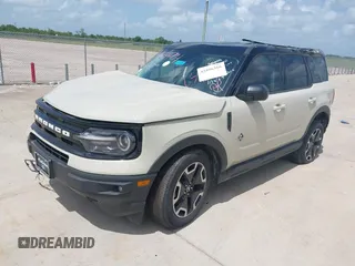 2024 Ford Bronco Sport Outer Banks with VIN 3FMCR9C61RRF50842, listed as a IAAI auction lot 42496366 with 2,662 mi miles and . Bid and sale history available at DreamBid. Image 2.