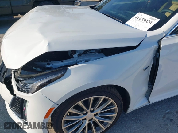 2024 Cadillac CT5 Premium Luxury with VIN 1G6DN5RK4R0130576, listed as a IAAI auction lot 41475020 with 2,201 mi miles and . Bid and sale history available at DreamBid. Image 18.