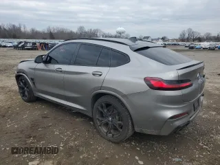 2021 BMW X4 M z VIN 5YMUJ0C03M9F20053, wystawiony jako Copart lot #87595845 z przebiegiem Nie podano mil oraz Szkody całkowita. Historia ofert i sprzedaży dostępna na DreamBid. Obrazek 2.