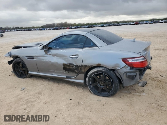 2012 Mercedes-Benz SLK 350 with VIN WDDPK5HA3CF033391, listed as a Copart auction lot 85670954 with 135,423 mi miles and Salvage title. Bid and sale history available at DreamBid. Image 2.