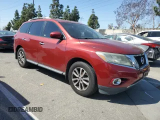 2015 Nissan Pathfinder SL with VIN 5N1AR2MN0FC618594, listed as a Copart auction lot 52500135 with 140,200 mi miles and Clean title. Bid and sale history available at DreamBid. Image 4.