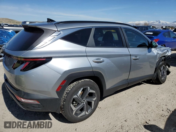 2022 Hyundai Tucson SEL with VIN 5NMJFCAE7NH089359, listed as a Copart auction lot 48527075 with 73,938 mi miles and Salvage Title. Bid and sale history available at DreamBid. Image 3.
