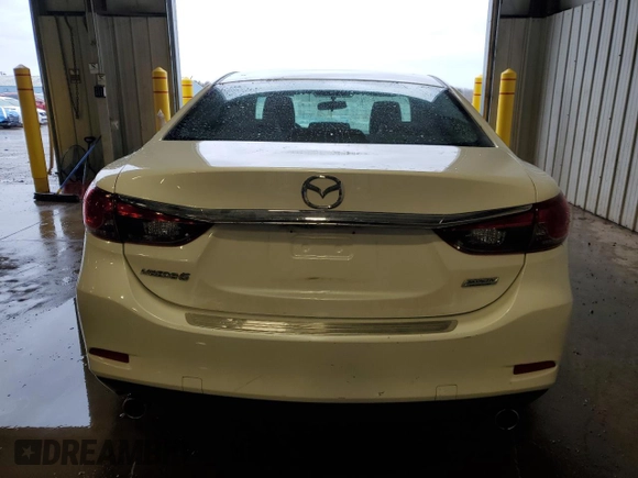 2016 Mazda Mazda6 i Touring with VIN JM1GJ1V55G1469305, listed as a Copart auction lot 47861475 with 111,861 mi miles and Salvage Title. Bid and sale history available at carsss.com. Image 6.