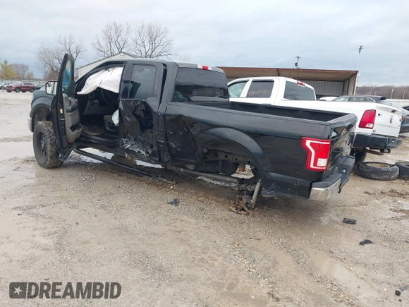 2017 Ford F-150 XL with VIN 1FTEX1E87HFB37824, listed as a IAAI auction lot 41222852 with 86,257 mi miles. Bid and sale history available at carsss.com. Image 3.
