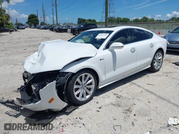 2012 Audi A7 Premium Plus with VIN WAUSGAFC0CN010138, listed as a IAAI auction lot 42532785 with 198,218 mi miles and . Bid and sale history available at DreamBid. Image 17.