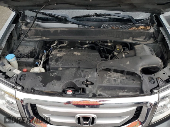 2011 Honda Pilot EX-L with VIN 5FNYF4H67BB015164, listed as a Copart auction lot 51281555 with 180,156 mi miles and Salvage Title. Bid and sale history available at carsss.com. Image 12.