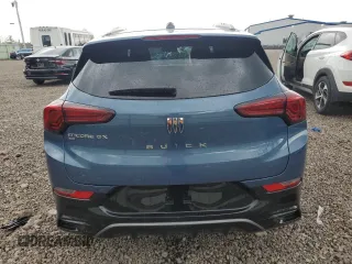 2025 Buick Encore GX Sport Touring with VIN KL4AMESLXSB197192, listed as a Copart auction lot 55429245 with 3 mi miles and Salvage title. Bid and sale history available at DreamBid. Image 6.