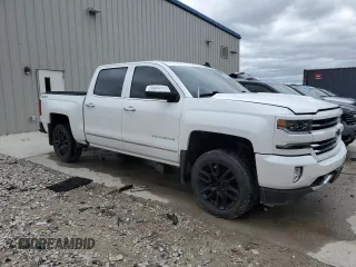 2017 Chevrolet Silverado 1500 LTZ with VIN 3GCUKSEC0HG177682, listed as a Copart auction lot 52962615 with 154,938 mi miles and Non Repairable. Bid and sale history available at DreamBid. Image 4.