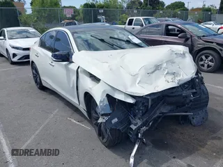 2014 Infiniti Q50 Sport with VIN JN1BV7AP5EM677112, listed as a IAAI auction lot 42108372 with 151,525 mi miles and . Bid and sale history available at DreamBid. Image 1.