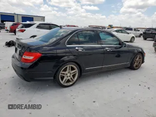 2013 Mercedes-Benz C 250 Sport with VIN WDDGF4HB9DR297996, listed as a Copart auction lot 62274695 with 99,120 mi miles and Clean title. Bid and sale history available at DreamBid. Image 3.