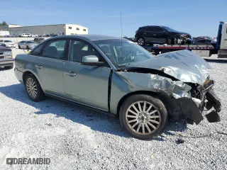 2007 Mercury Montego Premier with VIN 1MEHM42127G606114, listed as a Copart auction lot 78127044 with 79,841 mi miles and Salvage Title. Bid and sale history available at carsss.com. Image 4.