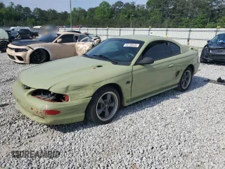 1995 Ford Mustang GT with VIN 1FALP42T2SF162953, listed as a Copart auction lot 55136535 with 192,003 mi miles and Salvage title. Bid and sale history available at DreamBid. Image 1.