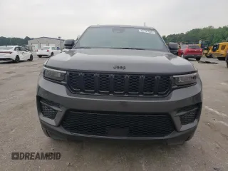 2024 Jeep Grand Cherokee Laredo X with VIN 1C4RJGAG0RC264338, listed as a Copart auction lot 56797895 with 10,755 mi miles and Salvage title. Bid and sale history available at DreamBid. Image 5.