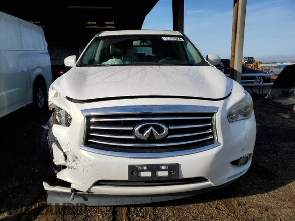 2014 Infiniti QX60 with VIN 5N1AL0MN7EC529772, listed as a Copart auction lot 85780664 with 138,426 mi miles and Salvage Title. Bid and sale history available at carsss.com. Image 5.