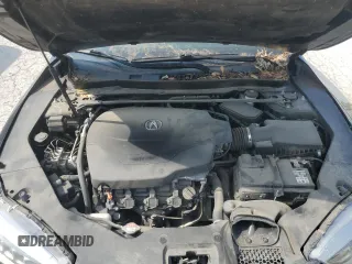 2019 Acura TLX with VIN 19UUB2F31KA009605, listed as a Copart auction lot 59934825 with 119,543 mi miles and Salvage title. Bid and sale history available at DreamBid. Image 11.