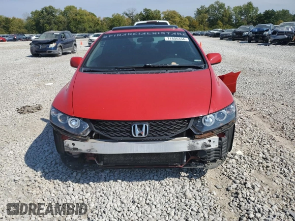 2011 Honda Civic Cpe EX with VIN 2HGFG1B85BH509077, listed as a Copart auction lot 71805334 with 131,528 mi miles and Salvage Title. Bid and sale history available at carsss.com. Image 5.
