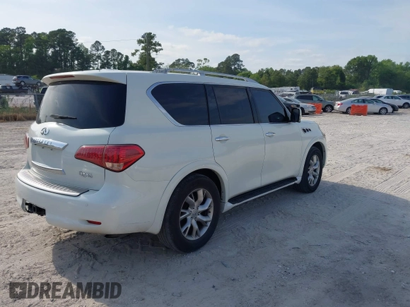 2011 Infiniti QX56 8-passenger z VIN JN8AZ2ND3B9701846, wystawiony jako IAAI lot #42081264 z przebiegiem 205 102 mil mil oraz . Historia ofert i sprzedaży dostępna na DreamBid. Obrazek 4.