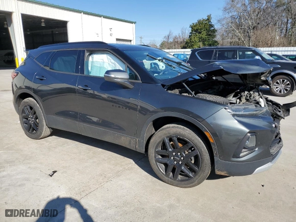 2019 Chevrolet Blazer with VIN 3GNKBBRA6KS676885, listed as a Copart auction lot 46925875 with 145,455 mi miles and Salvage Title. Bid and sale history available at carsss.com. Image 4.