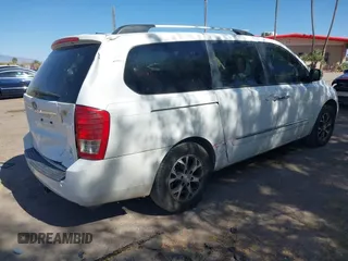 2014 Kia Sedona EX with VIN KNDMH4C75E6547862, listed as a IAAI auction lot 42158784 with Not Provided miles and . Bid and sale history available at carsss.com. Image 4.