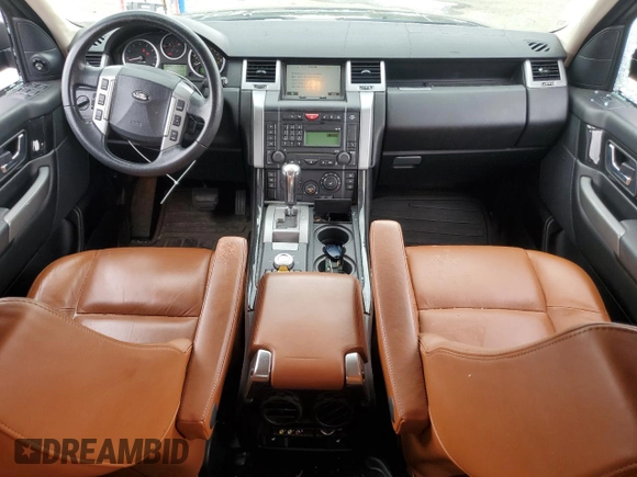 2008 Land Rover Range Rover Sport SC with VIN SALSH23498A129686, listed as a Copart auction lot 64208345 with 115,389 mi miles and Salvage title. Bid and sale history available at DreamBid. Image 8.