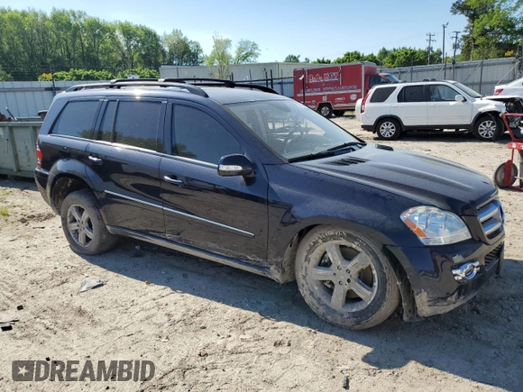 2007 Mercedes-Benz GL-Class with VIN 4JGBF71E27A183234, listed as a Copart auction lot 51326324 with 163,567 mi miles and Salvage Title. Bid and sale history available at carsss.com. Image 4.