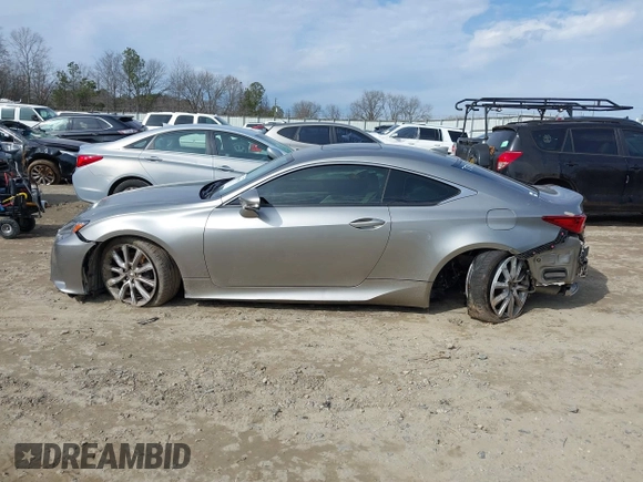 2015 Lexus RC 350 F Sport z VIN JTHHE5BC0F5007730, wystawiony jako IAAI lot #41440629 z przebiegiem 68 525 mil mil oraz . Historia ofert i sprzedaży dostępna na DreamBid. Obrazek 6.