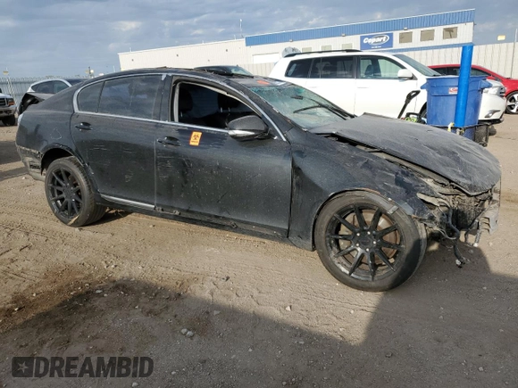 2009 Lexus GS 350 with VIN JTHBE96S890043181, listed as a Copart auction lot 66175904 with 0 mi miles and Salvage Title. Bid and sale history available at carsss.com. Image 4.