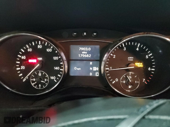 2007 Mercedes-Benz R 3.5L with VIN 4JGCB65E97A058042, listed as a Copart auction lot 49876895 with 179,682 mi miles and Salvage Title. Bid and sale history available at carsss.com. Image 9.