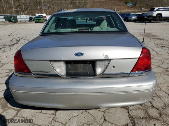 2005 Ford Crown Victoria LX with VIN 2FAFP74W85X121659, listed as a Copart auction lot 44399655 with 145,525 mi miles and Salvage Title. Bid and sale history available at carsss.com. Image 6.