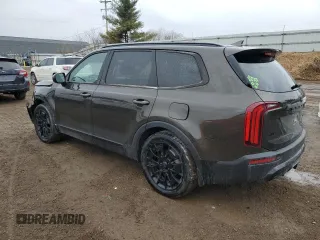 2021 Kia Telluride SX with VIN 5XYP5DHC7MG185623, listed as a Copart auction lot 49771345 with 101,167 mi miles and Clean Title. Bid and sale history available at carsss.com. Image 2.