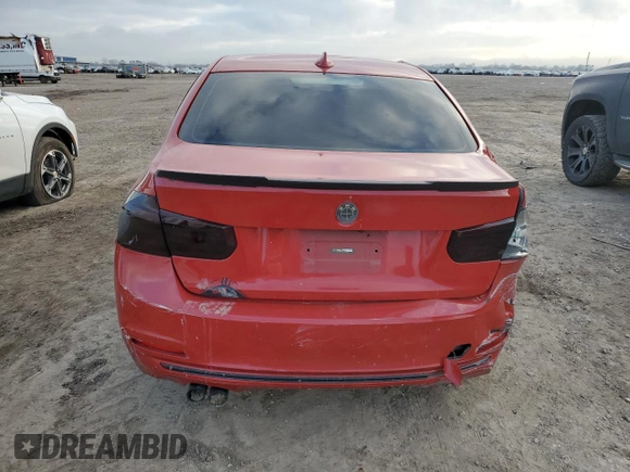 2016 BMW 3 Series 328i with VIN WBA8E9C58GK644678, listed as a Copart auction lot 43706255 with Not Provided miles and Salvage Title. Bid and sale history available at DreamBid. Image 6.