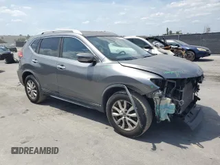 2017 Nissan Rogue SV with VIN KNMAT2MT0HP530855, listed as a Copart auction lot 54010415 with 87,443 mi miles and Salvage Title. Bid and sale history available at carsss.com. Image 4.