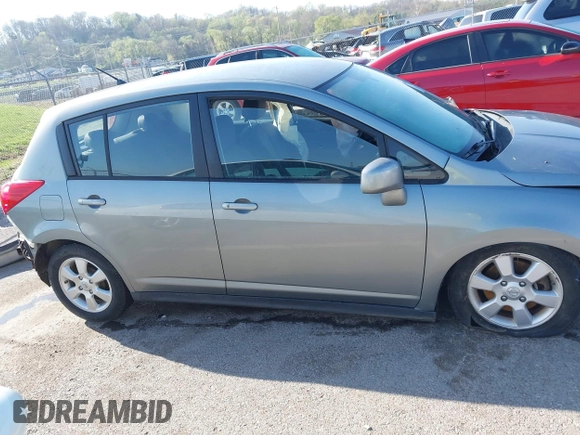 2007 Nissan Versa 1.8 S with VIN 3N1BC13E37L379587, listed as a IAAI auction lot 41954699 with 58,339 mi miles. Bid and sale history available at carsss.com. Image 14.