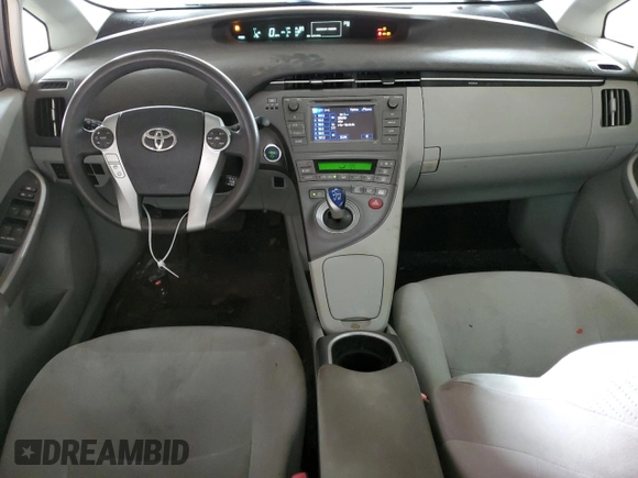 2012 Toyota Prius One with VIN JTDKN3DU7C5524097, listed as a Copart auction lot 49302795 with 147,399 mi miles and Salvage Title. Bid and sale history available at carsss.com. Image 8.