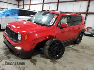 2017 Jeep Renegade Altitude z VIN ZACCJABB0HPG47597, wystawiony jako Copart lot #58060505 z przebiegiem 239 534 mil mil oraz Szkoda całkowita • Salvage title. Historia ofert i sprzedaży dostępna na DreamBid. Obrazek 1.