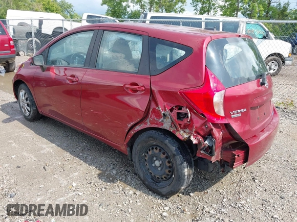 2016 Nissan Note S z VIN 3N1CE2CP3GL360432, wystawiony jako IAAI lot #42531604 z przebiegiem 84 196 mil mil oraz . Historia ofert i sprzedaży dostępna na DreamBid. Obrazek 3.