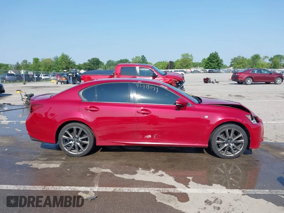 2013 Lexus GS 350 with VIN JTHCE1BL3D5011402, listed as a IAAI auction lot 42419049 with 154,205 mi miles and . Bid and sale history available at DreamBid. Image 13.