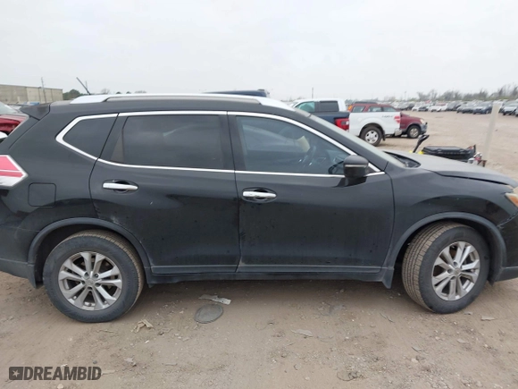 2015 Nissan Rogue S with VIN KNMAT2MT3FP555780, listed as a IAAI auction lot 41794398 with 124,681 mi miles. Bid and sale history available at carsss.com. Image 13.