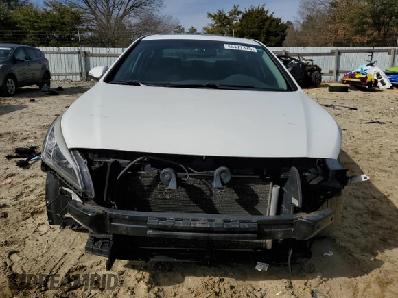2017 Hyundai Sonata Sport with VIN 5NPE34AFXHH469134, listed as a Copart auction lot 45477325 with 126,108 mi miles and Salvage Title. Bid and sale history available at DreamBid. Image 5.