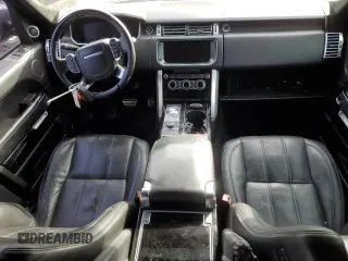 2017 Land Rover Range Rover with VIN SALGS5FE8HA347325, listed as a Copart auction lot 43391445 with 92,181 mi miles and Clean title. Bid and sale history available at DreamBid. Image 8.