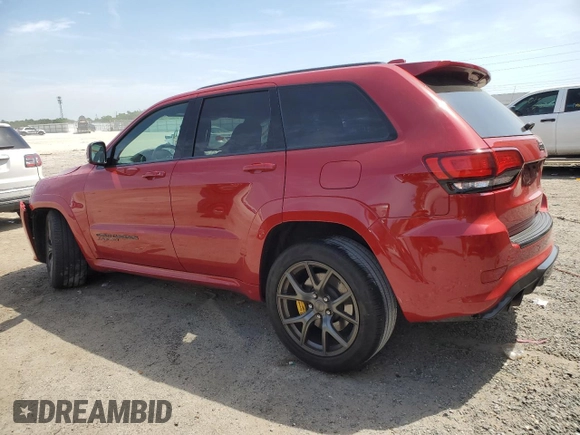 2020 Jeep Grand Cherokee Trackhawk with VIN 1C4RJFN93LC225854, listed as a Copart auction lot 51294664 with 8,043 mi miles and . Bid and sale history available at DreamBid. Image 2.