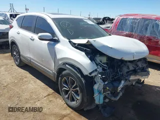 2020 Honda CR-V EX with VIN 2HKRW2H51LH692844, listed as a IAAI auction lot 41572877 with 24,950 mi miles. Bid and sale history available at carsss.com. Image 1.