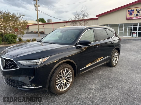 2022 Acura MDX w/Advance Package with VIN 5J8YE1H85NL007733, listed as a Copart auction lot 54273895 with 73,146 mi miles and Salvage Title. Bid and sale history available at carsss.com. Image 2.